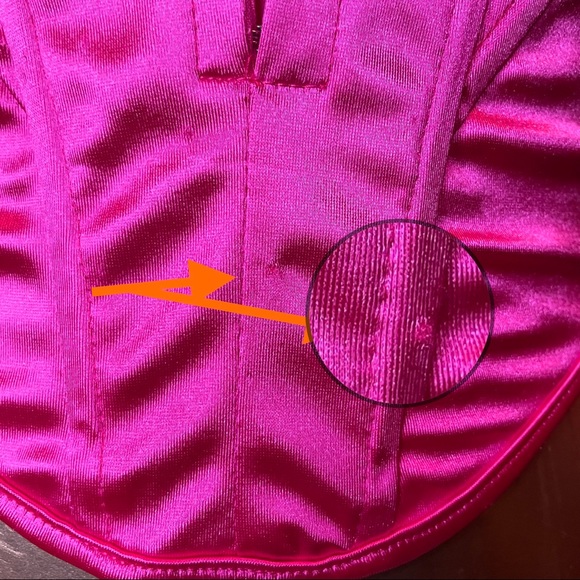 Pink Vamp Bustier Corset Top - Picture 5 of 7